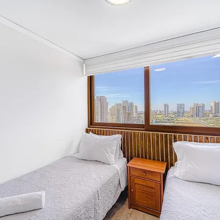 Wood Summer 2B W/Parking, Wifi & View. Vina del Mar Exterior photo