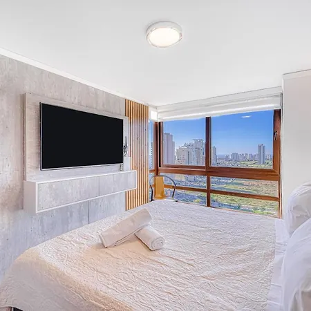 Wood Summer 2B W/Parking, Wifi & View. Vina del Mar Exterior photo